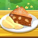 Apple And Walnut Cake Cooking
