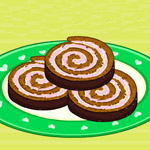 Barbies Chocolate Ice Cream Cake Roll