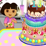 Dora Make Cake